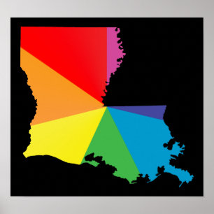 Poster fierté louisiana.