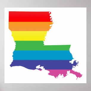 Poster fierté louisiana.