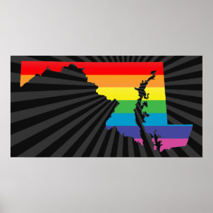 Poster fierté maryland.