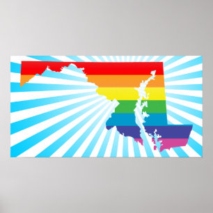 Poster fierté maryland.
