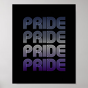 Poster Fierté Rétro Butch