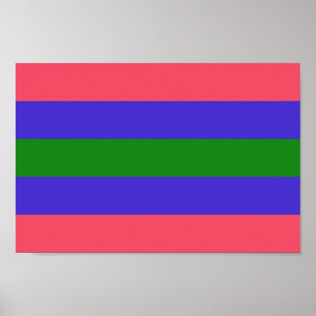 Poster Fierté trigender (Devant)