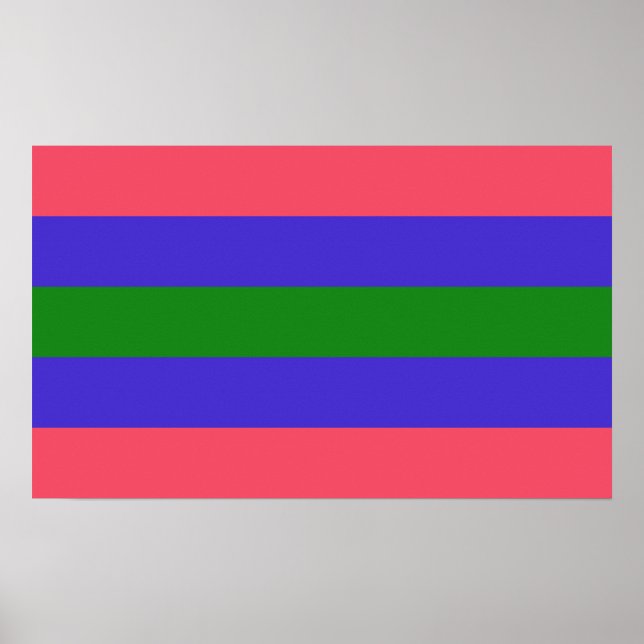Poster Fierté trigender (Devant)