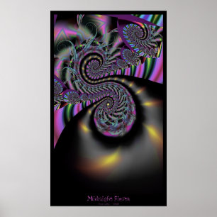 Poster Fiesta de minuit