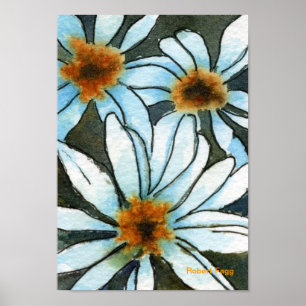 Poster Fiesty Floral #1 Art Print