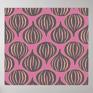 Poster Fig Imaginaire : Vacances Vintages sans couture