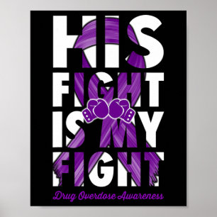 Poster Fight Is My Fight Sensibilisation aux Surdoses de 