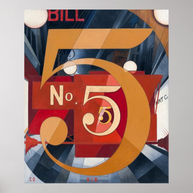 Poster Figure 5 en or (Devant)