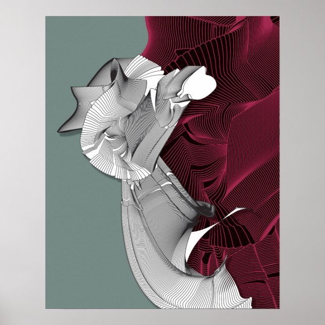 Poster Figure Art numérique (Devant)