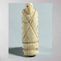 Figure d'un homme barbu (ivoire d'éléphant)