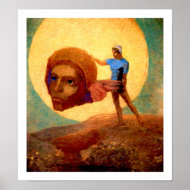 Poster Figure - Odilon Redon (Devant)