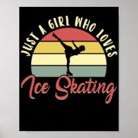 Figure Skater Juste Une Fille Qui Aime Le Patinage