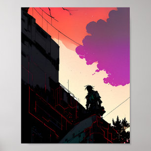 Poster Figure solitaire