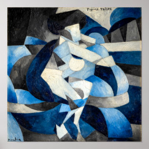 Poster Figure Triste Francis Picabia