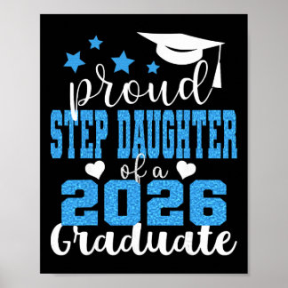 Poster Fille à l'honneur super fière de la promotion 2026
