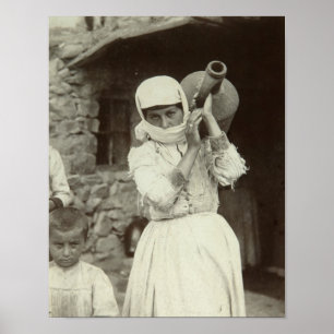 Poster Fille arménienne, Erevan