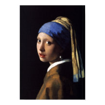 Fille avec une oreille perle