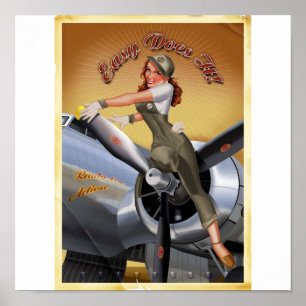 Poster Fille B-17