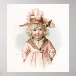 Poster Fille d'automne de Maud Humphrey