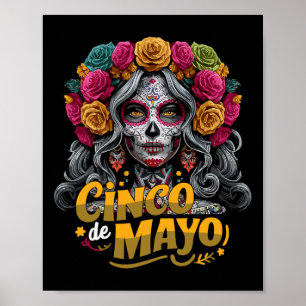 Poster Fille de Cinco De Mayo Fête mexicaine 5 De Mayo 1 
