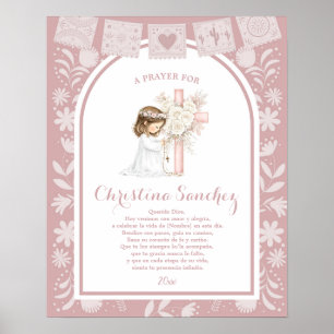 Poster Fille de la première communion de Cielito Lindo à