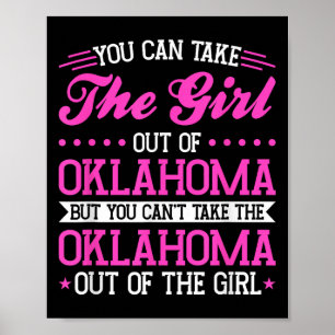 Poster Fille de l'Oklahoma ne peut pas éliminer l'Oklahom