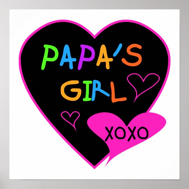 Poster Fille de Papa Tee - shirts, Casquettes, Mugs, Bout (Devant)