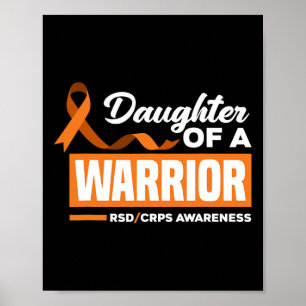 Poster Fille D'Un Guerrier Soutien Soutien Rsd Crps Un