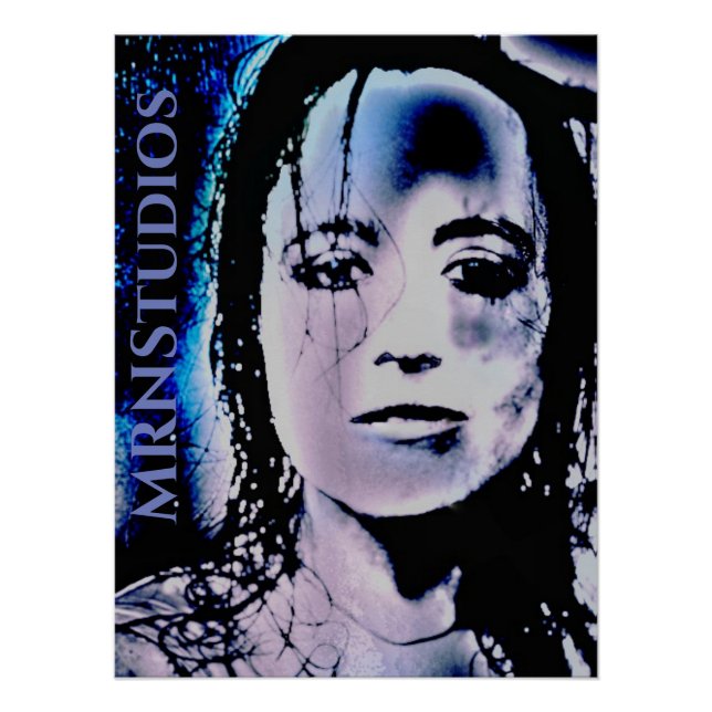 Poster Fille numérique (Devant)