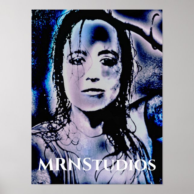 Poster Fille numérique (Devant)