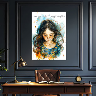 Poster Fille sauvage