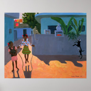 Poster Fille Skipping 1995