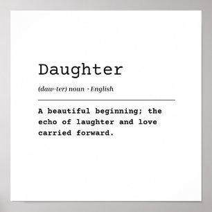 Poster Fille - Un Beau Début