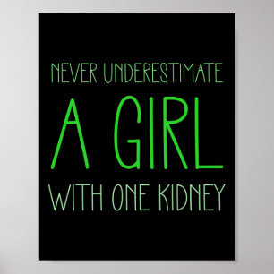 Poster Filles Avec Une Maladie Du Rein Transplant Pour