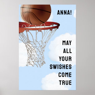Poster Filles Basketball