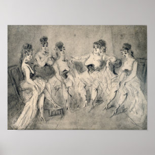 Poster Filles dans un bordel