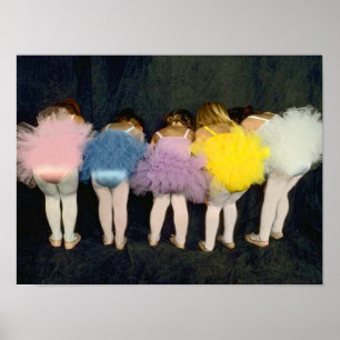 Poster Filles de ballerine