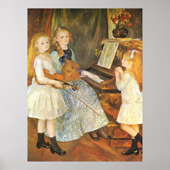 Poster Filles de Catulle Mendes par Pierre Renoir (Devant)
