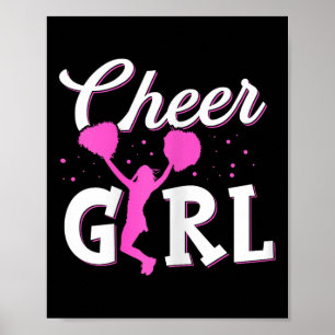Poster Filles de pom-pom girls drôles Femmes Maman de pom