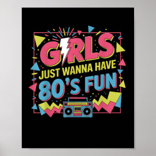 Poster Filles drôles veulent juste s'amuser Incroyable 70