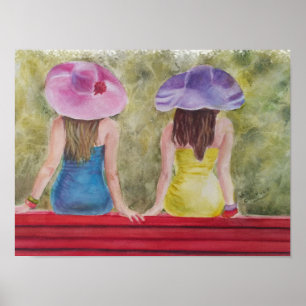 Poster Filles exceptionnelles et élégantes