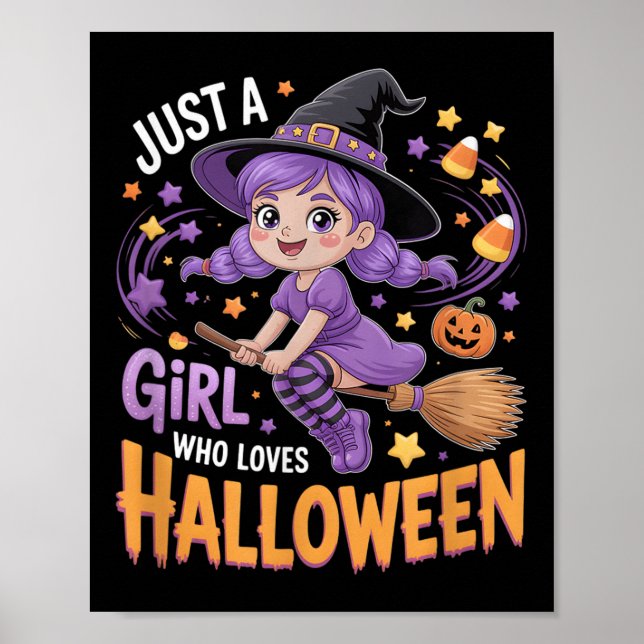Poster Filles Halloween (Devant)