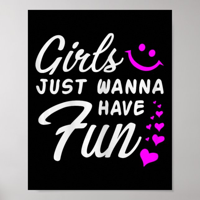 Poster Filles Juste Vous Voulez S'Amuser - Party Club Dan (Devant)