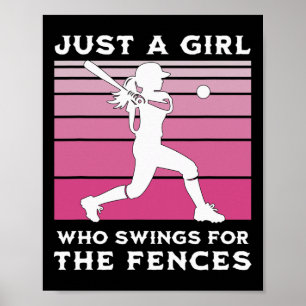 Poster Filles Softll Juste Une Fille Qui Se Balance Pour