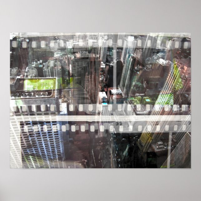 Poster Film Abstrait (Devant)