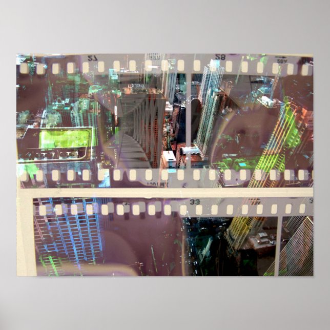 Poster Film Abstrait 2 (Devant)