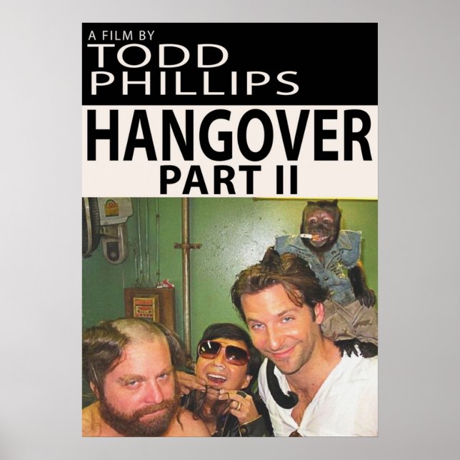 Poster Film alternatif de la partie II du hangover (Devant)