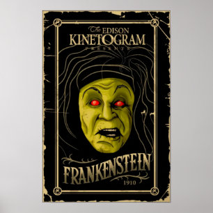 Poster Film classique Frankenstein 1910