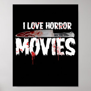 Poster Film d'horreur vintage
