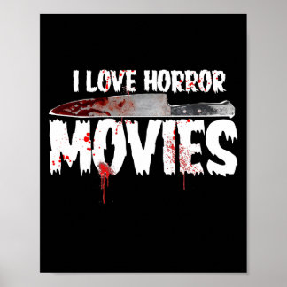 Poster Film d'horreur vintage